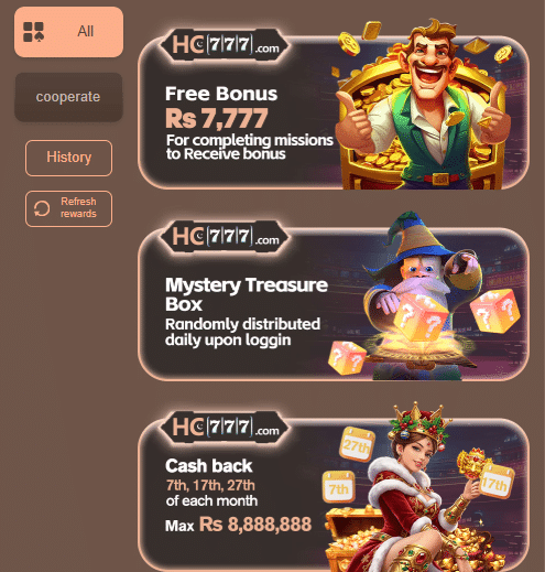 HC777 Game Android earning app
