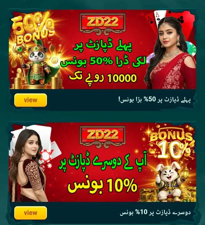 ZD22 Game APK latest version install screen for Pakistani users