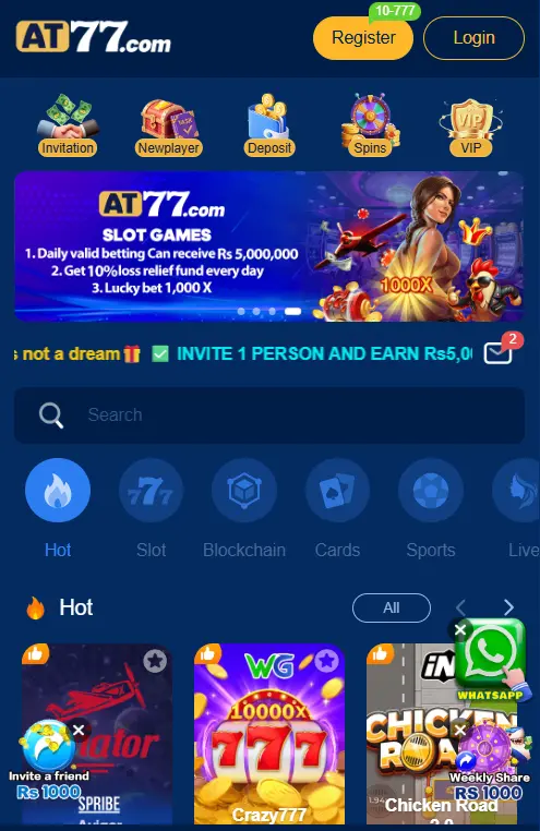 AT77 Game APK 2026 – Features, Login, Bonus & Withdrawal Explained