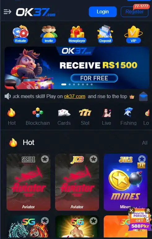 ok37 game online login mobile fast access dashboard