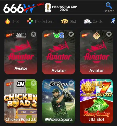 Free 666W Game APK download for Android users with mobile gaming features, login system, and entertainment options