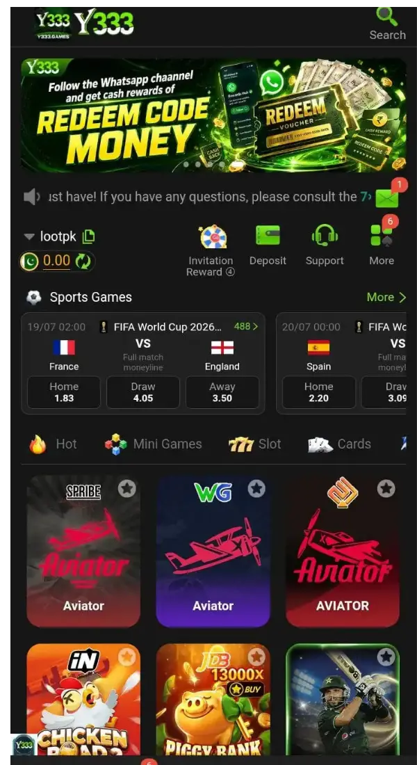 Y333 Game